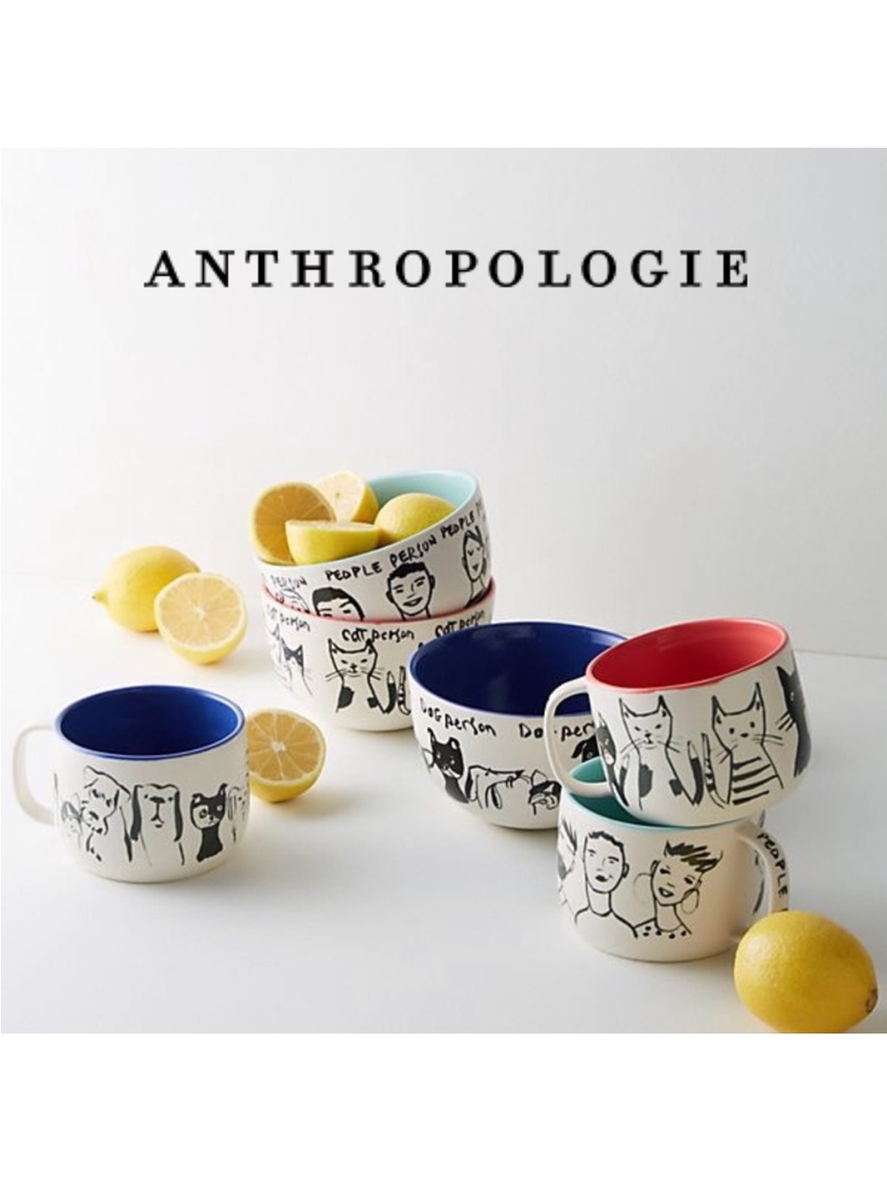 Anthropologie My Kinda of Person Dog Person Mug - Picture 9 of 10